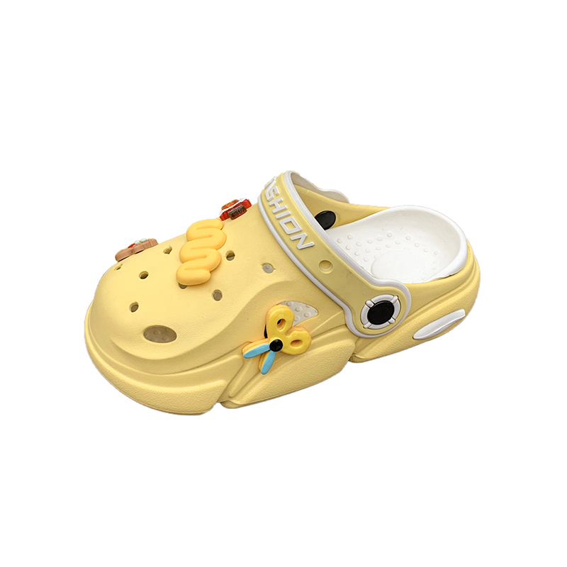 Детские сандалии с низким верхом, устойчивые к истиранию, дышащие и поддерживающие равновесие. Wooden houses, желтый 
Детские сандалии с низким верхом, устойчивые к истиранию, дышащие и поддерживающие равновесие. Wooden houses, желтый