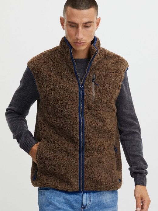 Флисовый жилет Blend, коричневый
Флисовый жилет Blend, коричневый