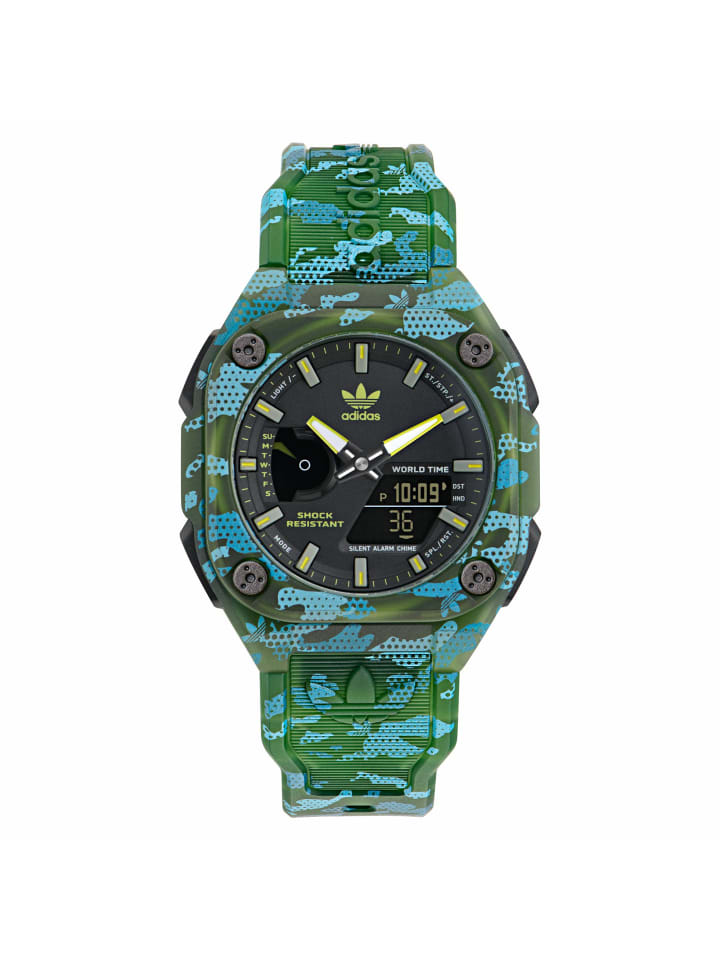 Adidas Цифровые часы для взрослых, зеленого цвета
Adidas Цифровые часы для взрослых, зеленого цвета