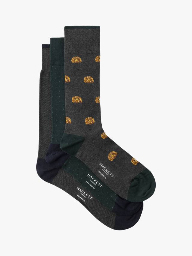 Гарри носки из чесаного хлопка Hackett London, Pack of 3, Emerald Green
Гарри носки из чесаного хлопка Hackett London, Pack of 3, Emerald Green