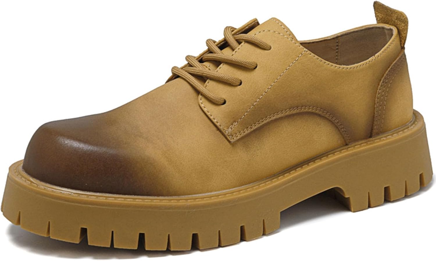 Мужские оксфорды в британском стиле из кожи с толстой подошвой, классические деловые удобные кожаные туфли с противоскользящей платформой Vannida, желтый
Мужские оксфорды в британском стиле из кожи с толстой подошвой, классические деловые удобные кожаные туфли с противоскользящей платформой Vannida, желтый