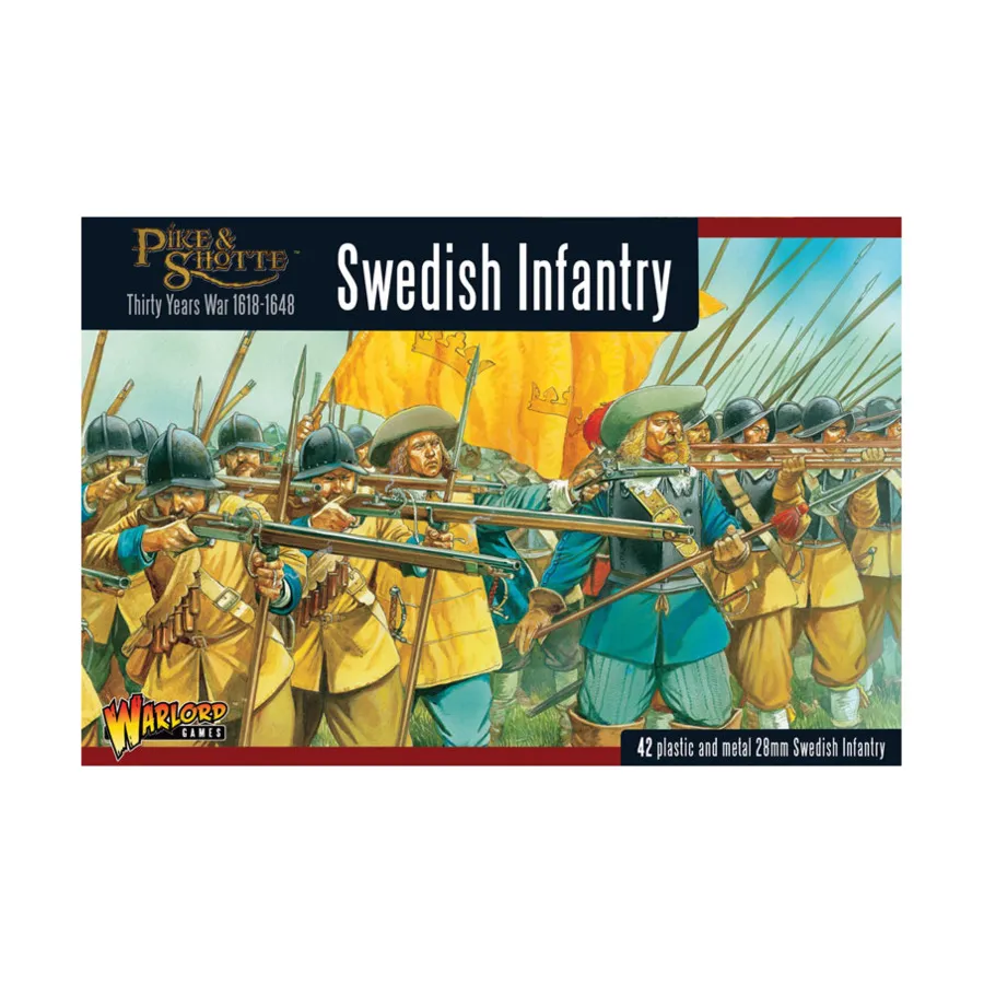 Тридцатилетняя война — шведская пехота, Pike & Shotte - Thirty Years War (28mm)
Тридцатилетняя война — шведская пехота, Pike & Shotte - Thirty Years War (28mm)