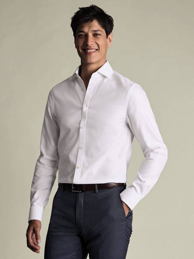 Обычная хлопковая рубашка Charles Tyrwhitt, White
Обычная хлопковая рубашка Charles Tyrwhitt, White