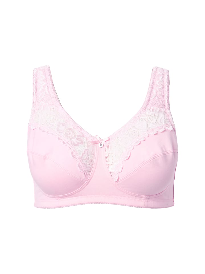Бюстгальтер Relief нежно-розового цвета Ulla Popken
Бюстгальтер Relief нежно-розового цвета Ulla Popken