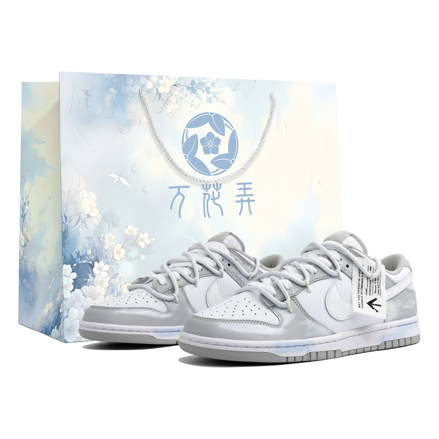 Nike Кроссовки для скейтбординга Dunk Retro "Grey Fog" LTDZ Aviator Box с противоскользящим покрытием, износостойкие, мужские, серо-белые
Nike Кроссовки для скейтбординга Dunk Retro "Grey Fog" LTDZ Aviator Box с противоскользящим покрытием, износостойкие, мужские, серо-белые