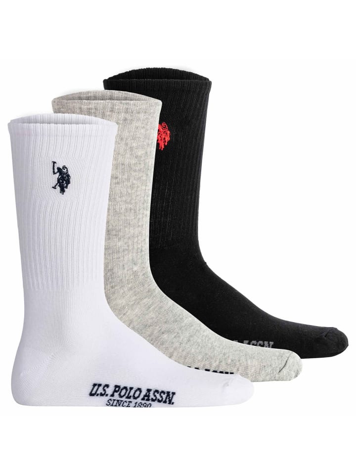 Носки U.S. Polo Assn., белый/черный/серый
Носки U.S. Polo Assn., белый/черный/серый
