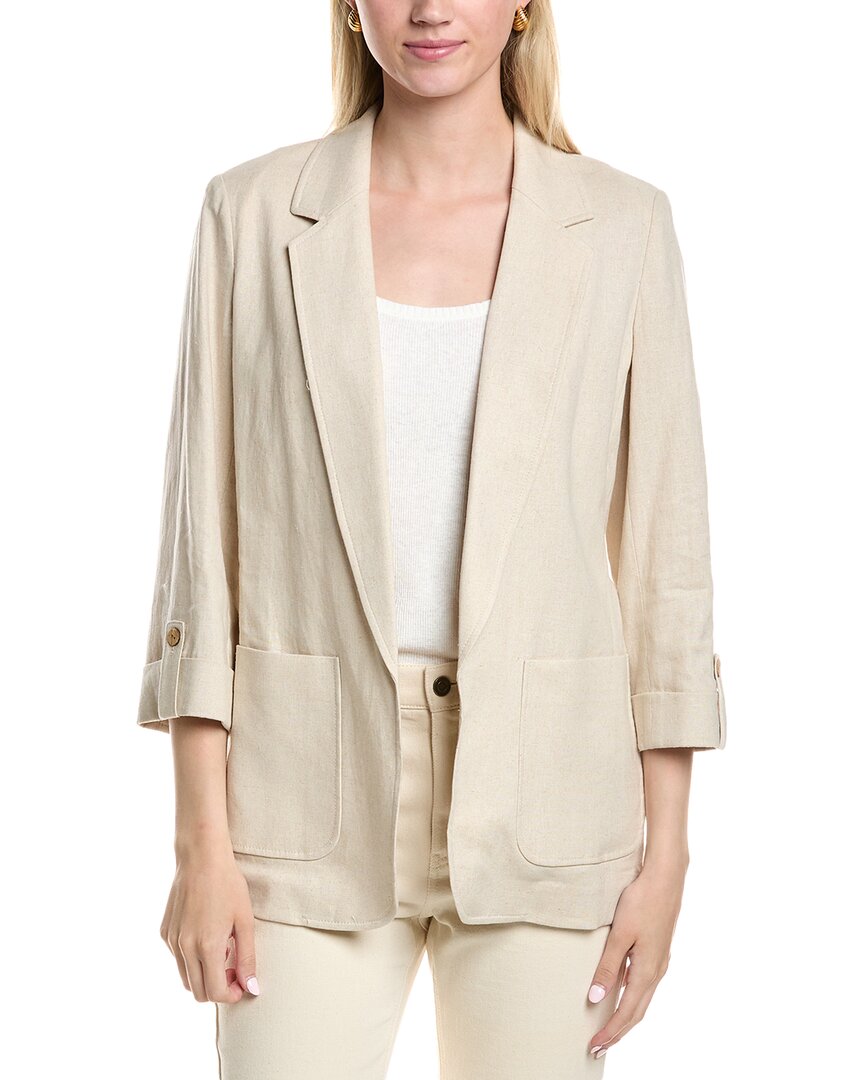 Джонс Нью-Йорк Куртка из льняной смеси Jones New York, бежевый
Джонс Нью-Йорк Куртка из льняной смеси Jones New York, бежевый