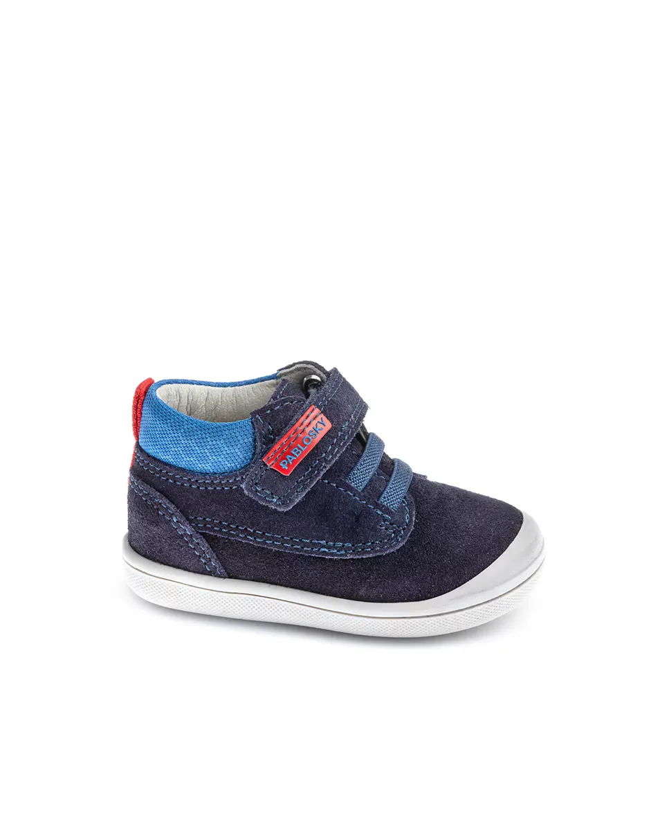 Кожаные сапоги для мальчика на застежке-липучке Pablosky, темно-синий
Кожаные сапоги для мальчика на застежке-липучке Pablosky, темно-синий