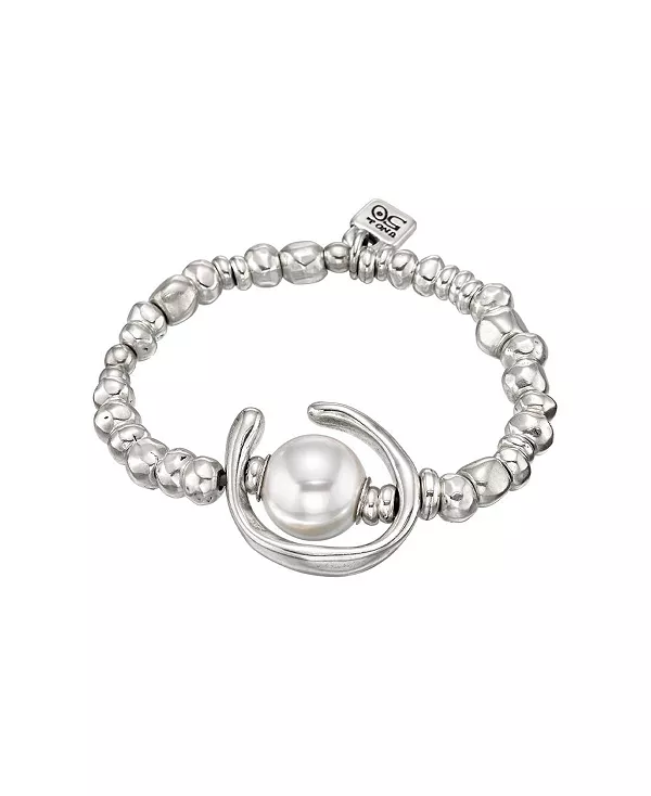 Браслет из стерлингового серебра с круглыми бусинами и культивированным жемчугом Unode50, silver
Браслет из стерлингового серебра с круглыми бусинами и культивированным жемчугом Unode50, silver