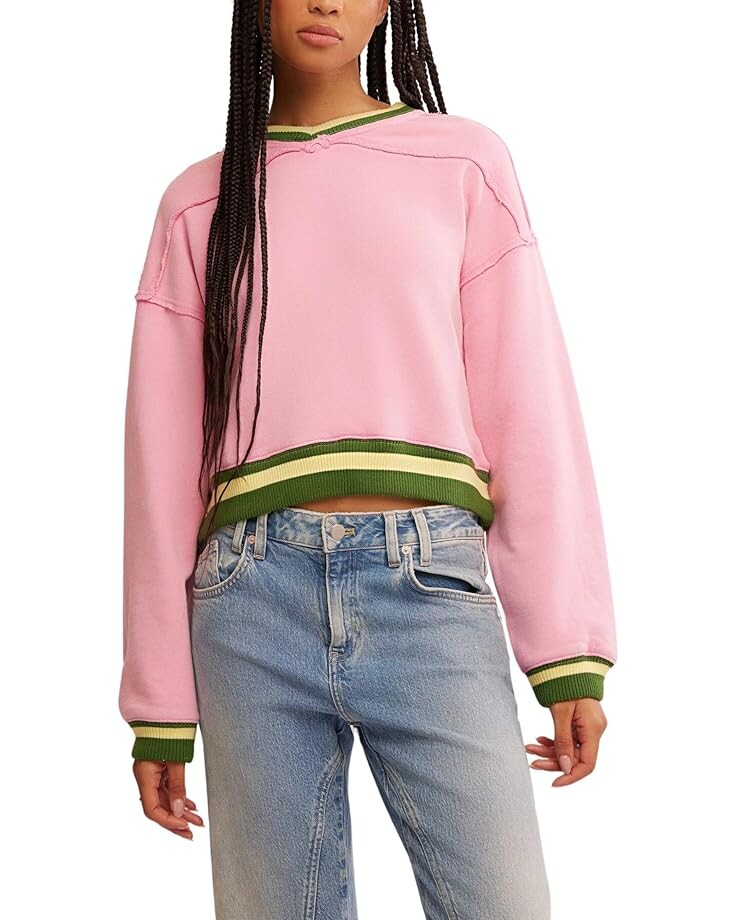 Свитер Free People Rio Sweatshirt, цвет Pinky Promise Combo
Свитер Free People Rio Sweatshirt, цвет Pinky Promise Combo
