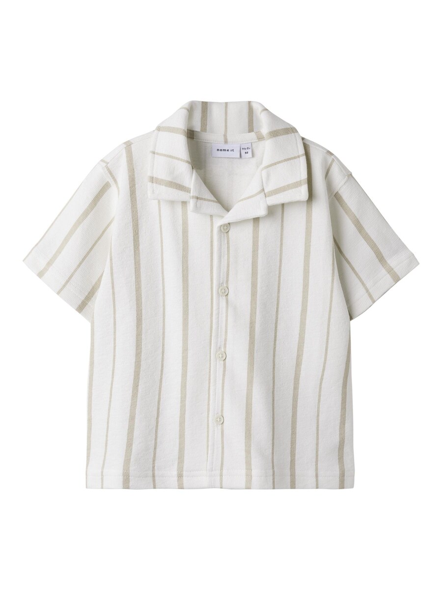 Рубашка на пуговицах Comfort fit NAME IT, белый 
Рубашка на пуговицах Comfort fit NAME IT, белый