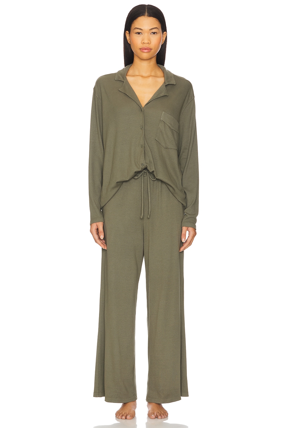 Комплект пижамы Giselle от Michael Lauren, green tea 
Комплект пижамы Giselle от Michael Lauren, green tea