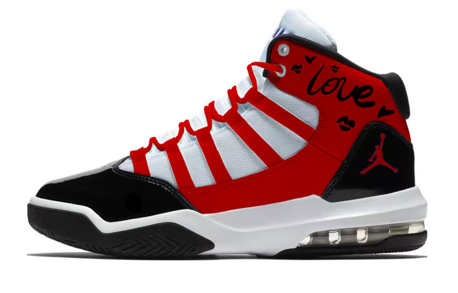 Баскетбольные кроссовки Max Aura Basketball Shoes Unisex High-Top Black/Red Jordan
Баскетбольные кроссовки Max Aura Basketball Shoes Unisex High-Top Black/Red Jordan