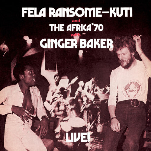 Виниловая пластинка Kuti, Fela: Fela Live with Ginger Baker
Виниловая пластинка Kuti, Fela: Fela Live with Ginger Baker