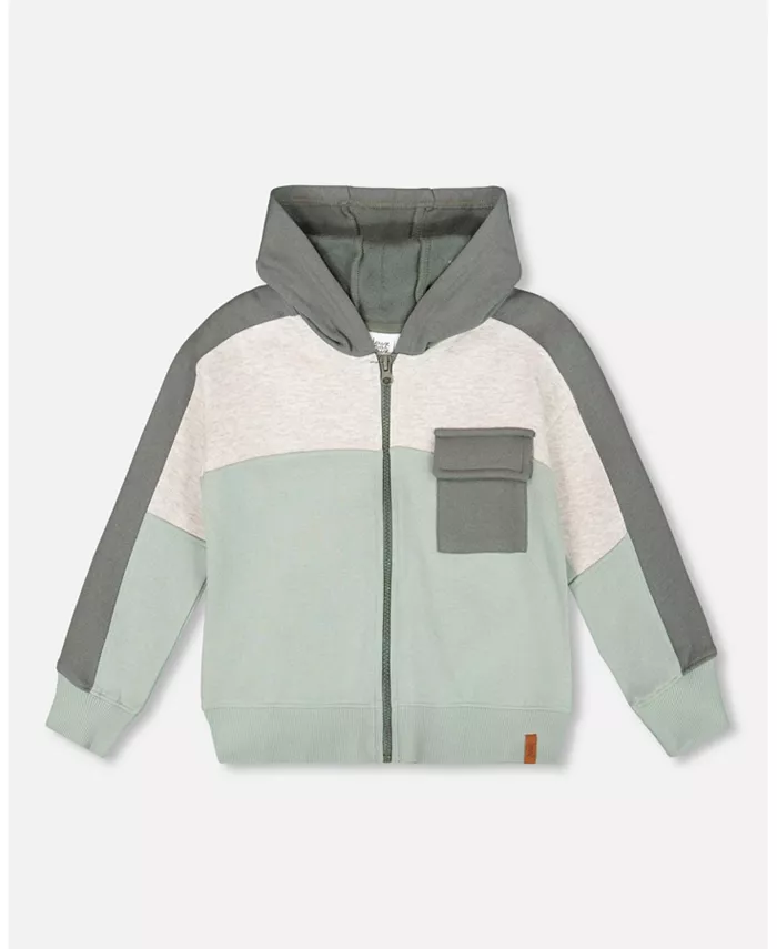 Толстовка с цветными блоками из флиса на молнии для больших мальчиков, зелено-серая Deux par Deux, зеленый
Толстовка с цветными блоками из флиса на молнии для больших мальчиков, зелено-серая Deux par Deux, зеленый