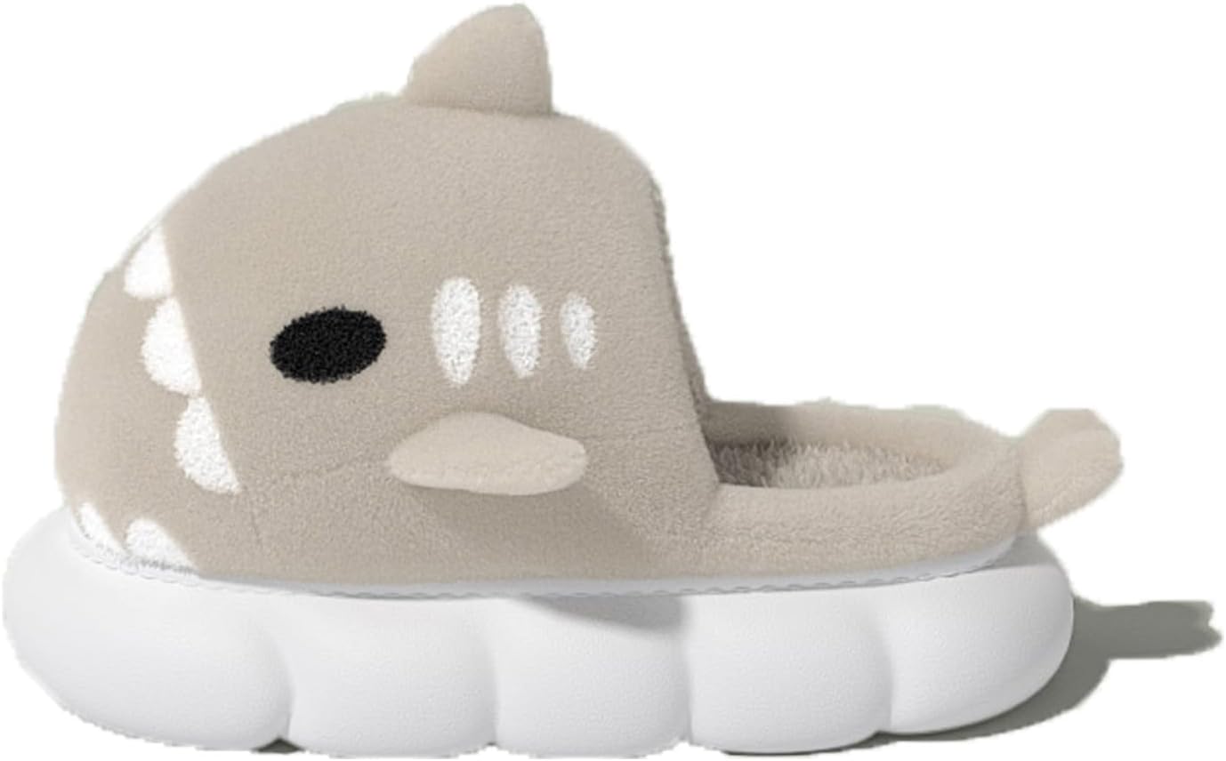 Тапочки в виде акулы мягкие и теплые зимой, модные, милые и теплые, для дома и улицы, унисекс Zureto, кофейный
Тапочки в виде акулы мягкие и теплые зимой, модные, милые и теплые, для дома и улицы, унисекс Zureto, кофейный