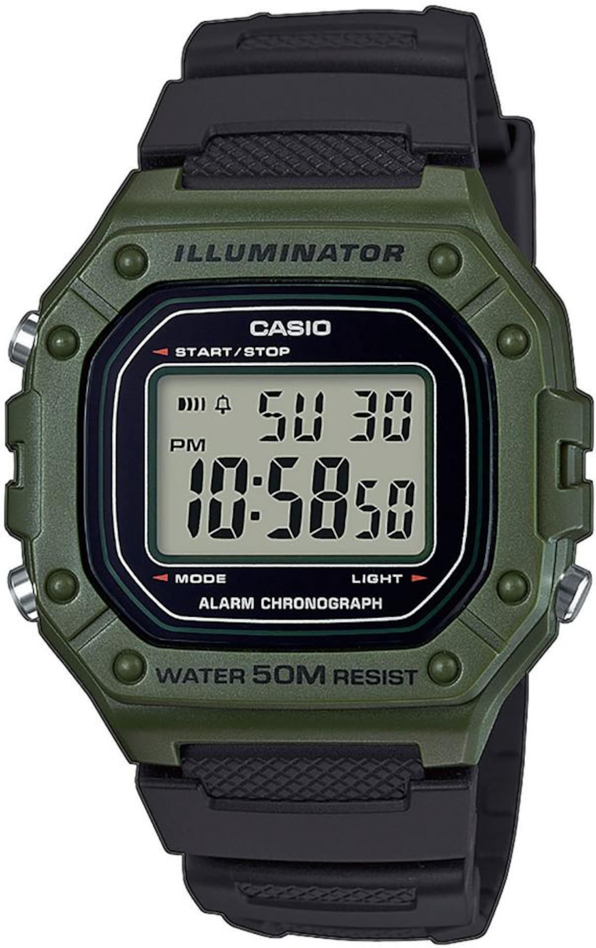 CASIO Цифровые часы в черном цвете
CASIO Цифровые часы в черном цвете