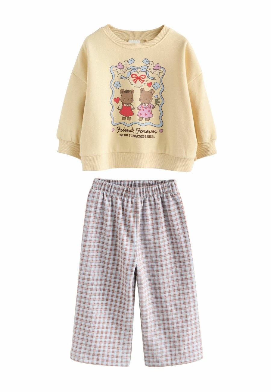 Толстовка Next PRINTED WIDE JOGGERS SET, Yellow Gingham Bears/Yellow
Толстовка Next PRINTED WIDE JOGGERS SET, Yellow Gingham Bears/Yellow