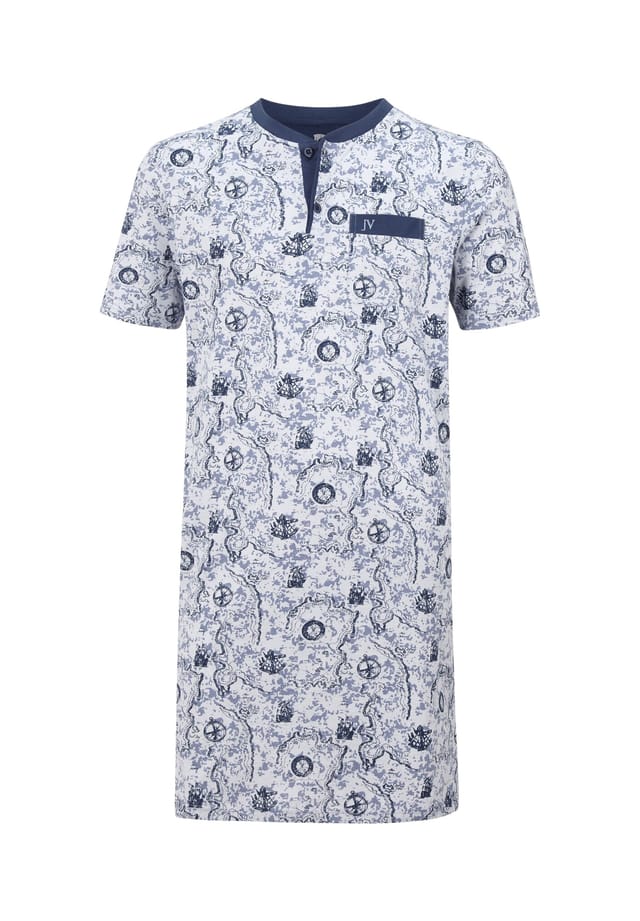 Ночная рубашка онни Jan Vanderstorm, синий
Ночная рубашка онни Jan Vanderstorm, синий