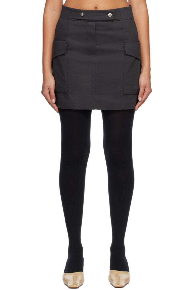 Мини-юбка с накладными карманами System, серый
Мини-юбка с накладными карманами System, серый