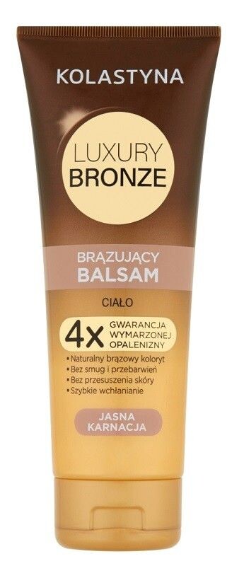 Kolastyna Luxury Bronze бронзирующий лосьон, 200 ml
Kolastyna Luxury Bronze бронзирующий лосьон, 200 ml