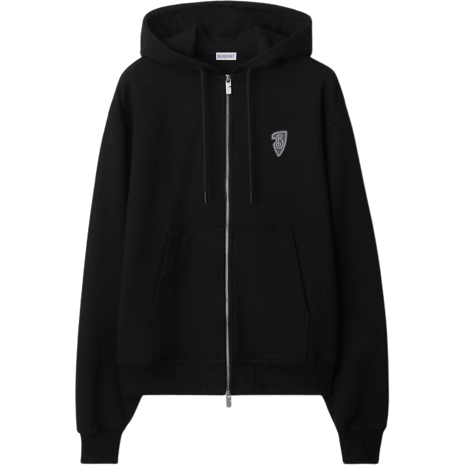Хлопковый худи Burberry, черный
Хлопковый худи Burberry, черный