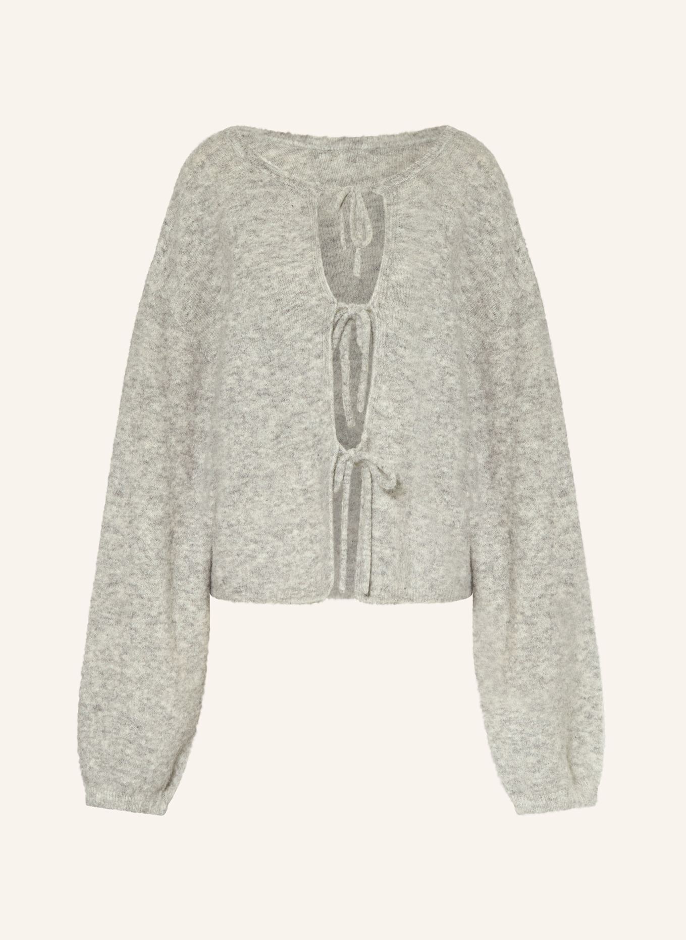 Кардиган зузи с альпакой Black Palms, серый
Кардиган зузи с альпакой Black Palms, серый