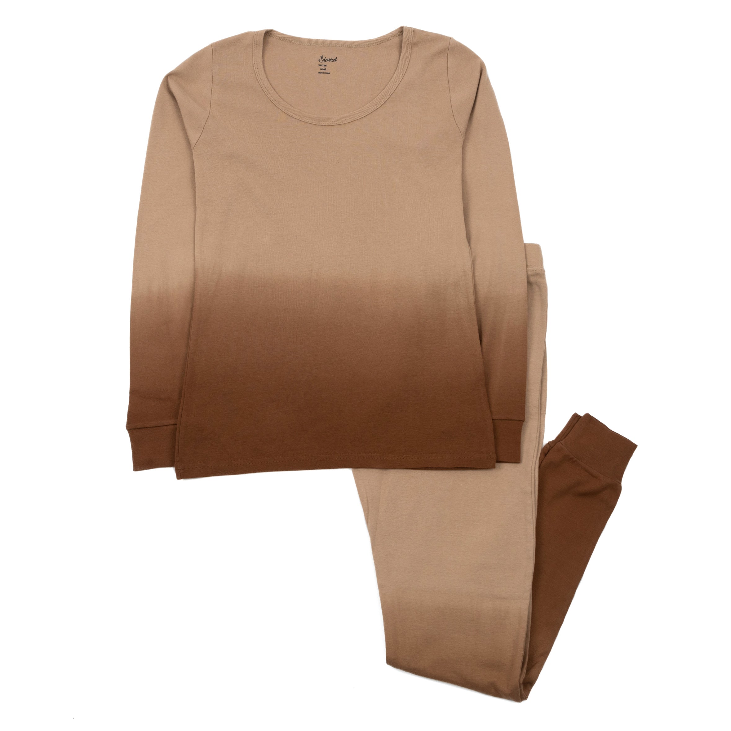 Женская пижама из двух частей из хлопка с принтом тай-дай Leveret, цвет tie dye beige
Женская пижама из двух частей из хлопка с принтом тай-дай Leveret, цвет tie dye beige