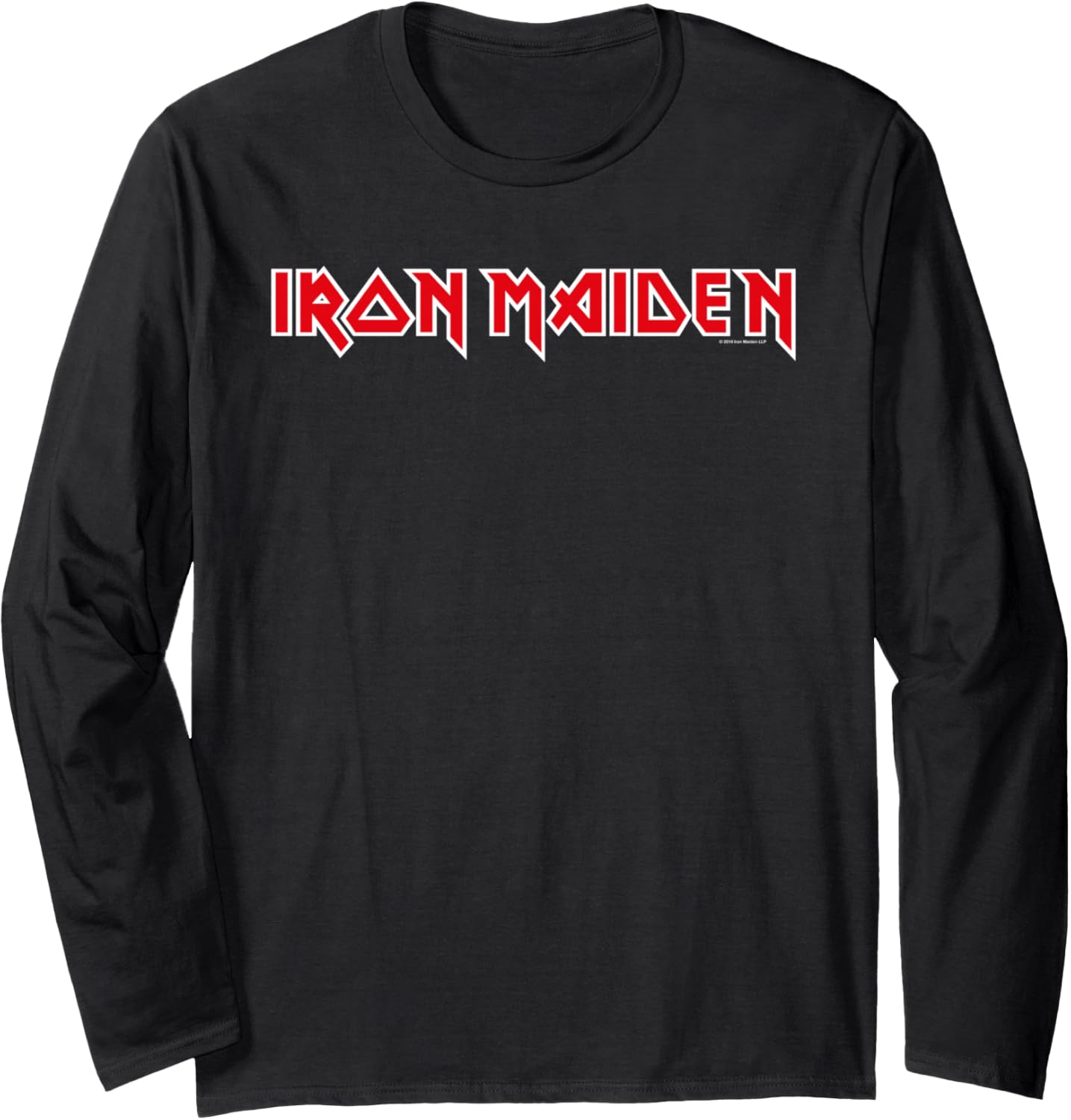 Футболка с длинными рукавами Iron Maiden с классическим логотипом, черный
Футболка с длинными рукавами Iron Maiden с классическим логотипом, черный