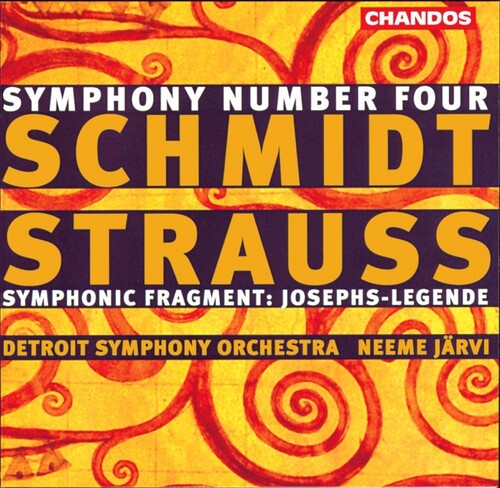 CD диск Schmidt / Strauss / Jarvi / Detroit Symphony Orch: Symphony 4 in C / Symphonic Fragment Op 64A
CD диск Schmidt / Strauss / Jarvi / Detroit Symphony Orch: Symphony 4 in C / Symphonic Fragment Op 64A