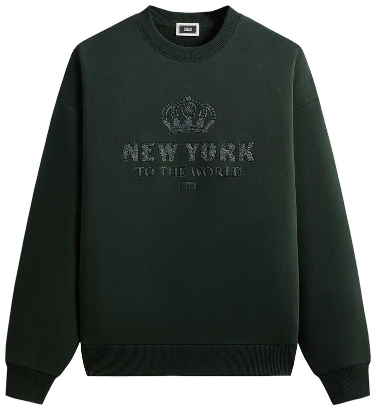 Толстовка Kith New York To The World Crown Crewneck, зеленый
Толстовка Kith New York To The World Crown Crewneck, зеленый