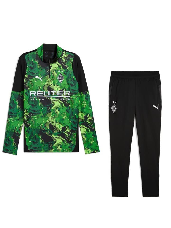 Puma Спортивный костюм «Боруссии Менхенгладбах» сезона 2025-2026, фанатская атрибутика, зеленый
Puma Спортивный костюм «Боруссии Менхенгладбах» сезона 2025-2026, фанатская атрибутика, зеленый