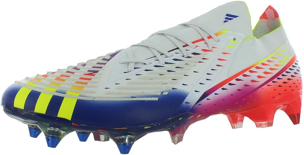 Кроссовки adidas Predator Edge.1 Low SG унисекс, белый/синий/желтый
Кроссовки adidas Predator Edge.1 Low SG унисекс, белый/синий/желтый