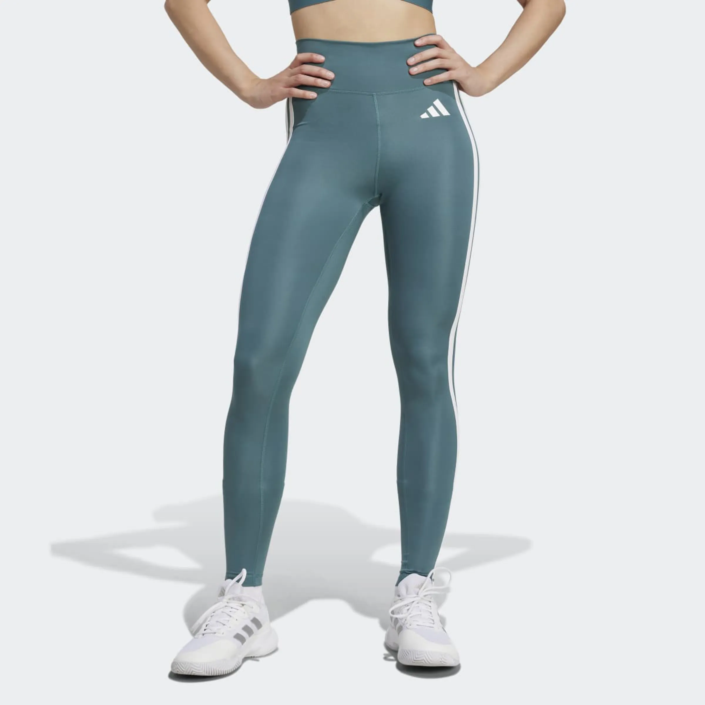 Женские леггинсы 7/8 Optime Essentials 3 полосы Adidas, зеленый
Женские леггинсы 7/8 Optime Essentials 3 полосы Adidas, зеленый