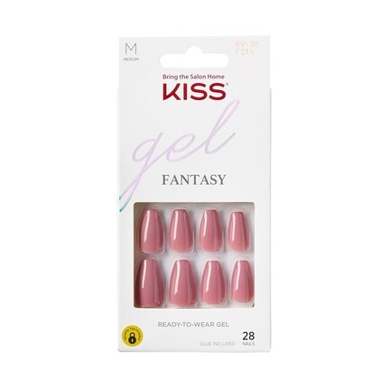 Гель KISS Fantasy Press On Nails Розовый, средняя форма гроба 28 ногтей 2 г клея 1 маникюрный карандаш 1 мини-пилочка красного цвета
Гель KISS Fantasy Press On Nails Розовый, средняя форма гроба 28 ногтей 2 г клея 1 маникюрный карандаш 1 мини-пилочка красного цвета