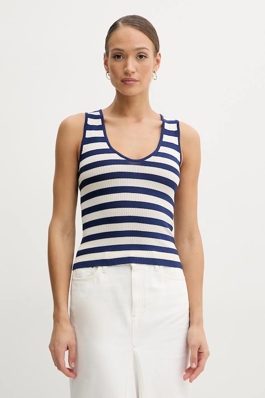 Блузка Manzeni Silvian Heach, темно-синий 
Блузка Manzeni Silvian Heach, темно-синий