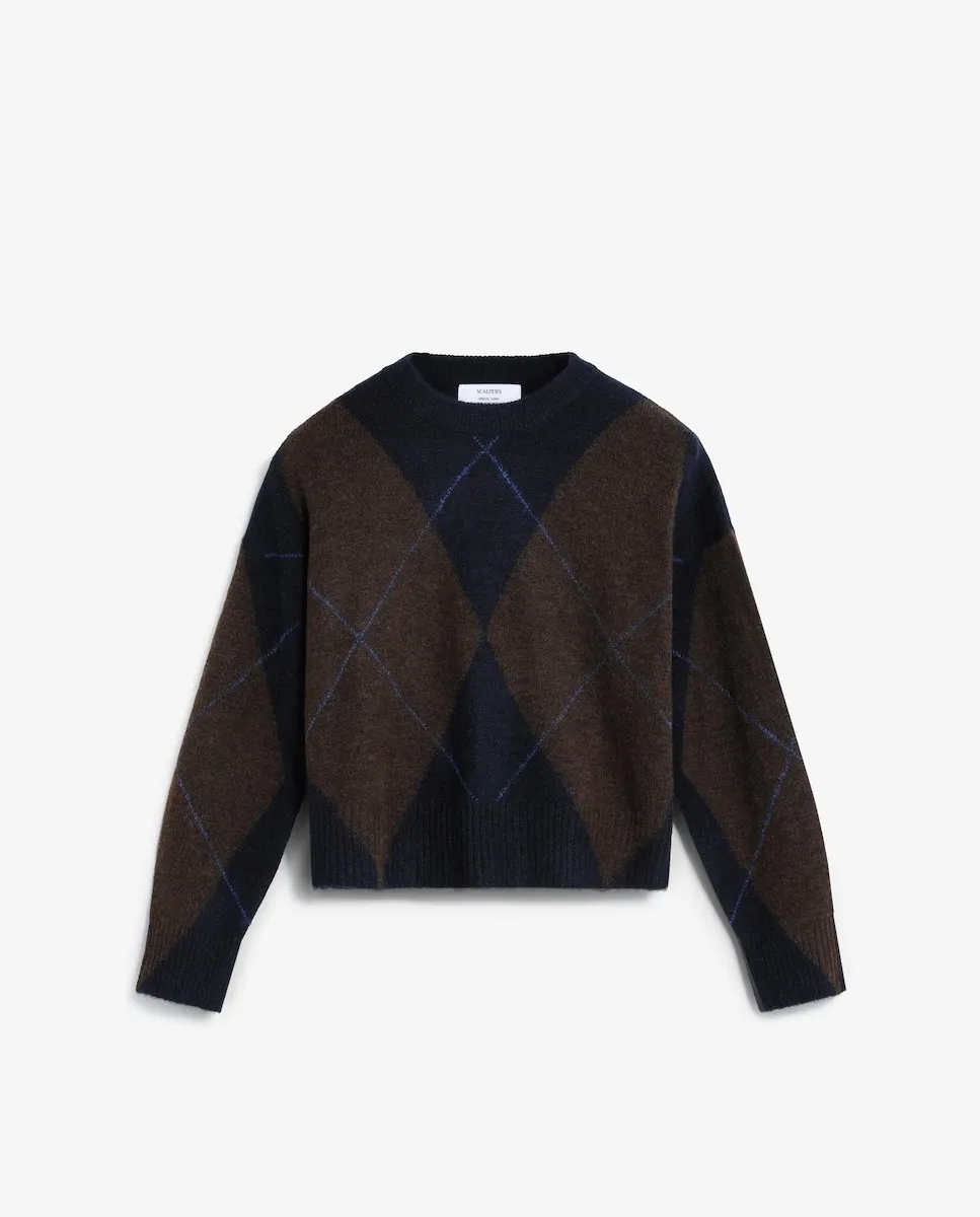 Женский джемпер с длинным рукавом и ромбовидным узором Scalpers, мультиколор
Женский джемпер с длинным рукавом и ромбовидным узором Scalpers, мультиколор