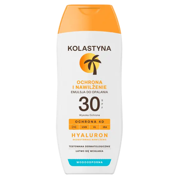 Солнцезащитный лосьон с spf30, 200 мл Kolastyna
Солнцезащитный лосьон с spf30, 200 мл Kolastyna