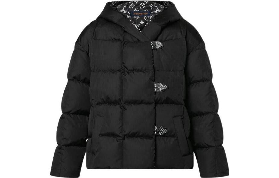 Пуховик женский Louis Vuitton на застежках, черный
Пуховик женский Louis Vuitton на застежках, черный