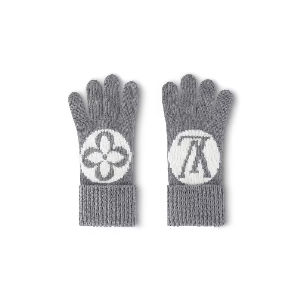 Перчатки с медальоном LV Louis Vuitton, серый
Перчатки с медальоном LV Louis Vuitton, серый