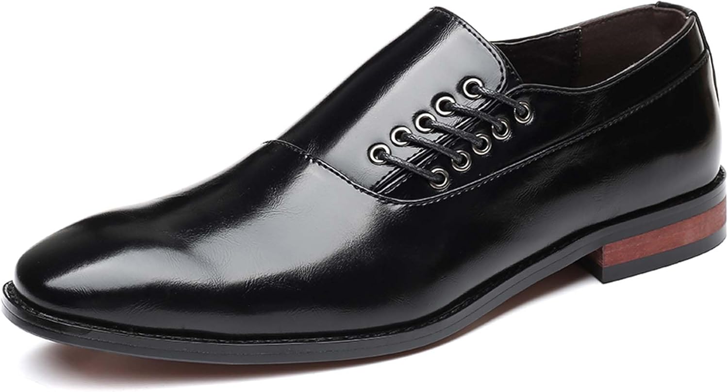 Классические оксфорды для мужчин, модные шнурованные туфли для бизнеса, офиса, официальной формы, конференций, свадеб, банкетов, костюмные кожаные туфли Generic, черный
Классические оксфорды для мужчин, модные шнурованные туфли для бизнеса, офиса, официальной формы, конференций, свадеб, банкетов, костюмные кожаные туфли Generic, черный