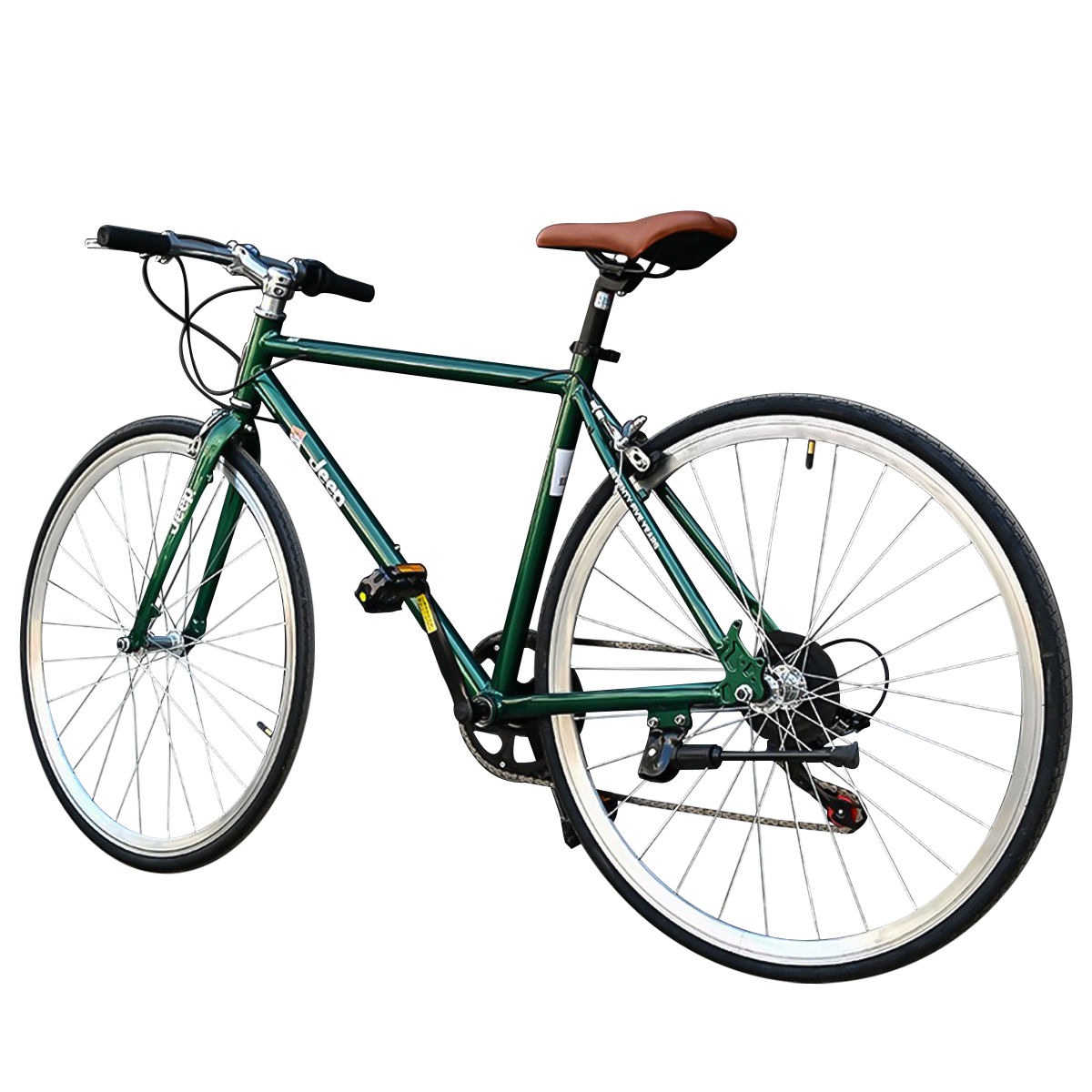 Шоссейный велосипед high carbon steel caliper brake для взрослых Jeep, зеленый
Шоссейный велосипед high carbon steel caliper brake для взрослых Jeep, зеленый