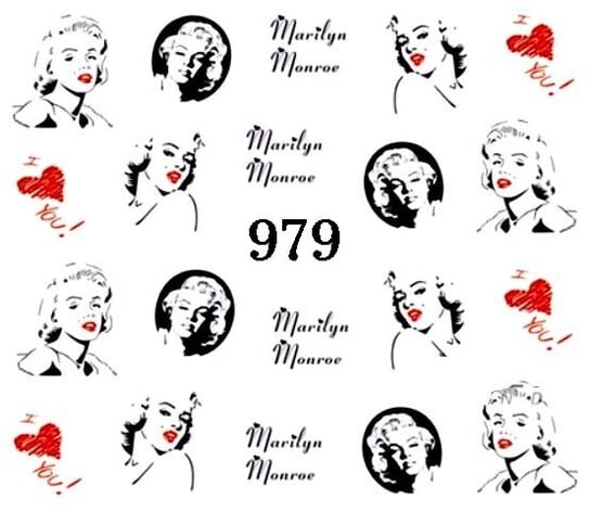 Водные наклейки для ногтей - №979, Raisin
Водные наклейки для ногтей - №979, Raisin