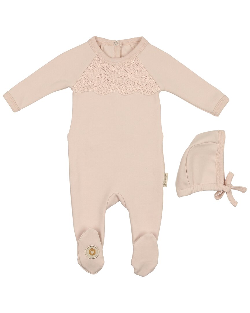 Комплект Mon Tresor Look Of Lace Footie & Hat Set, розовый
Комплект Mon Tresor Look Of Lace Footie & Hat Set, розовый