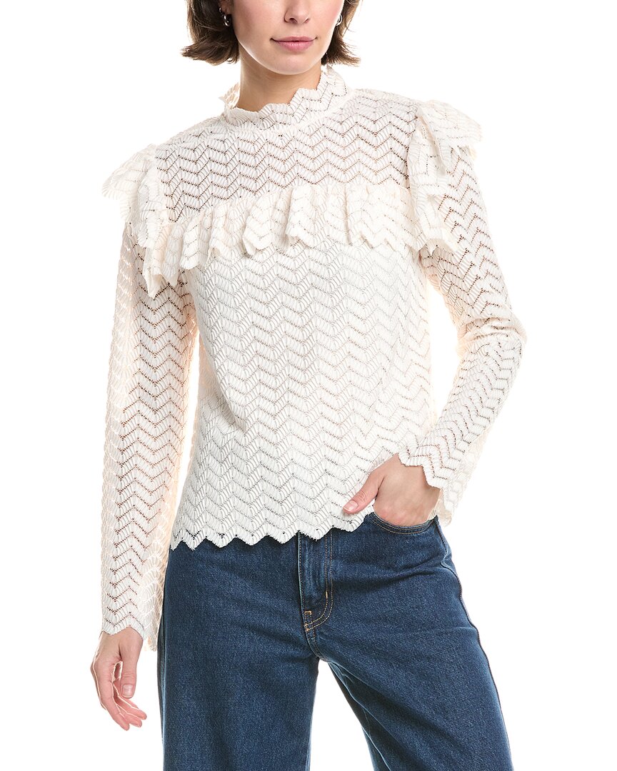 Топ с кружевным узором шеврон от Rebecca Taylor, розовый
Топ с кружевным узором шеврон от Rebecca Taylor, розовый