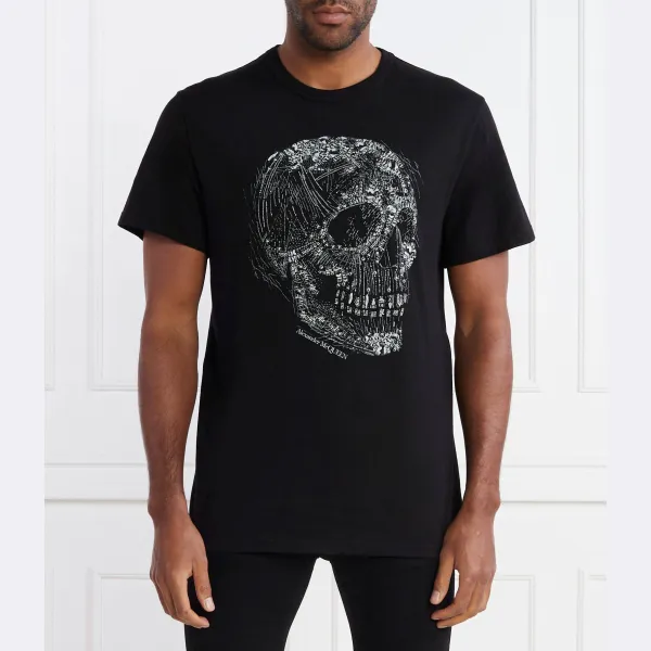 Футболка стандартного кроя Alexander Mcqueen, черный
Футболка стандартного кроя Alexander Mcqueen, черный