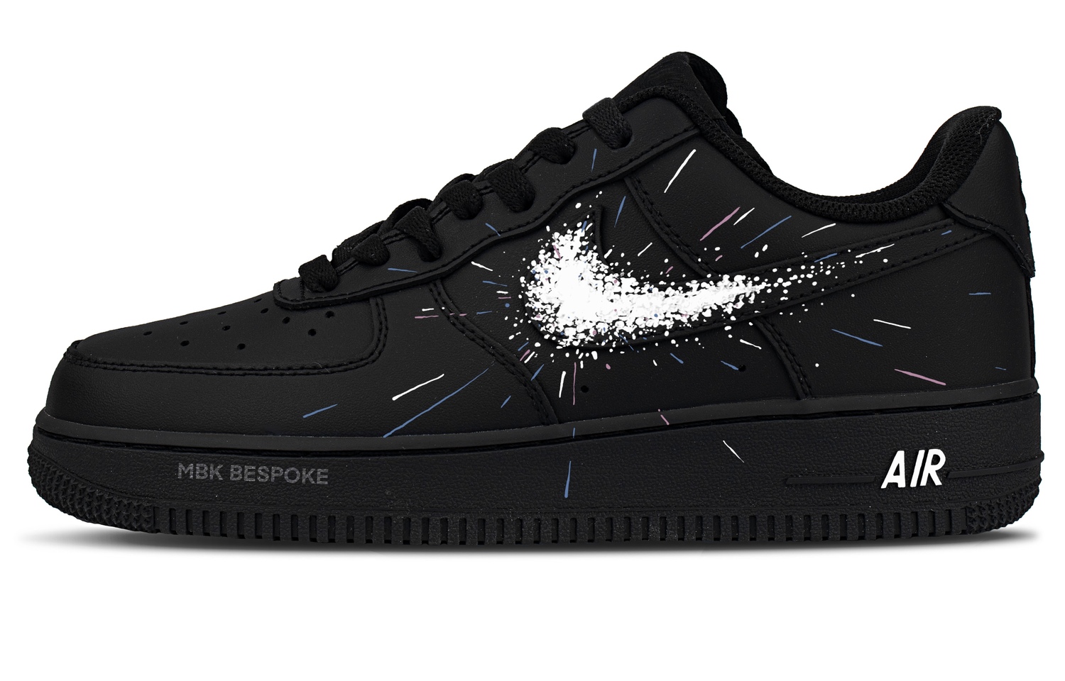 Nike Кроссовки Air Force 1 Dark Night Star Blast, износостойкие, низкие, для скейтбординга, унисекс, черный с белыми
Nike Кроссовки Air Force 1 Dark Night Star Blast, износостойкие, низкие, для скейтбординга, унисекс, черный с белыми