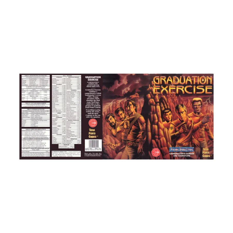 Модуль Graduation Exercise & Gamemasters Screen, Prime Directive (Task Force Games)
Модуль Graduation Exercise & Gamemasters Screen, Prime Directive (Task Force Games)