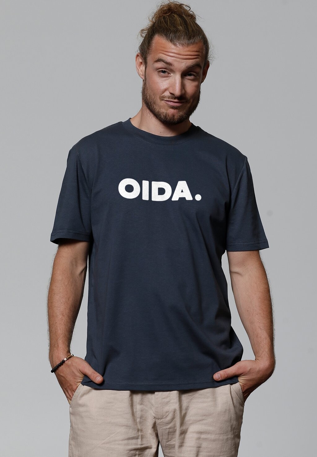 Футболка с принтом OIDA watapparel, антрацит 
Футболка с принтом OIDA watapparel, антрацит