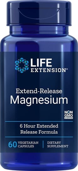 Магний пролонгированного действия (60 капсул) Life Extension
Магний пролонгированного действия (60 капсул) Life Extension